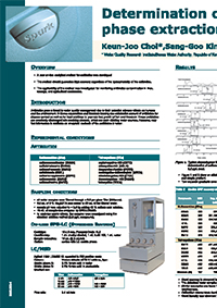 Determination of Antibiotics in Water
