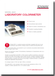Jenway 6051 Colorimeter