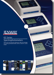 Jenway 63 Series Spectrophotometers