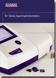 Jenway 67 Series Spectrophotometers