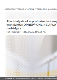 Analysis of Mycotoxins in Various Matrices
