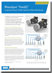 Rheodyne TitanEZ for Water Monitoring